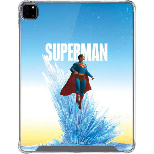 Superman 2025 Fortress of Solitude Classic Rise iPad Pro 12.9in (2020) Clear Case